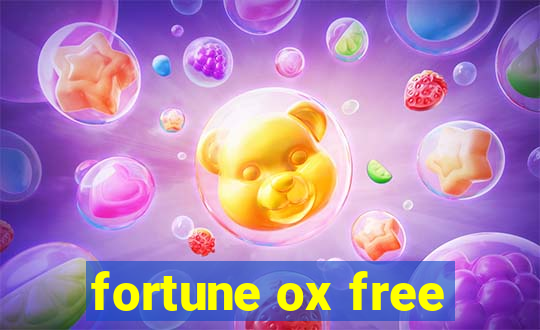 fortune ox free