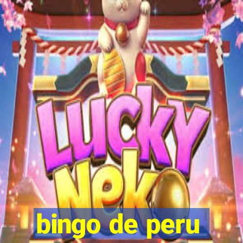 bingo de peru