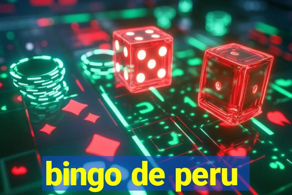 bingo de peru