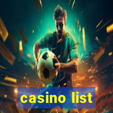 casino list