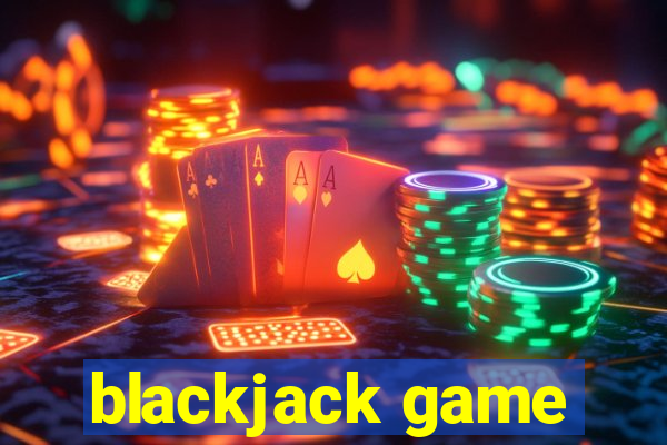 blackjack game