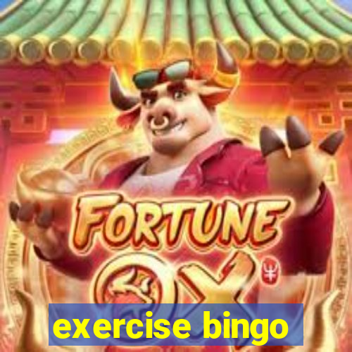 exercise bingo