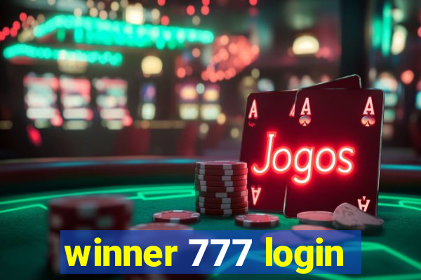 winner 777 login