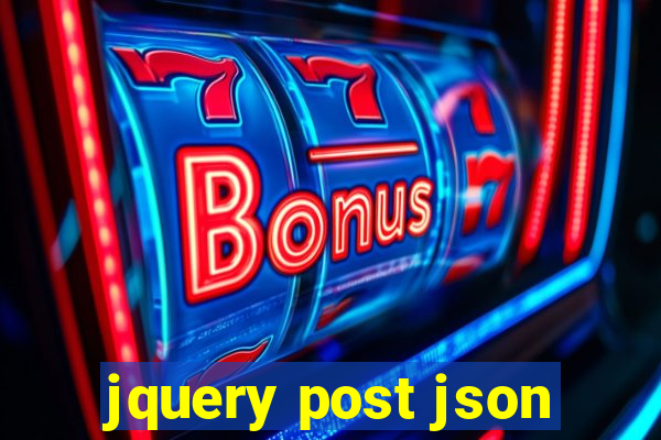 jquery post json