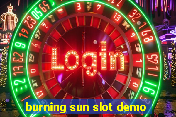 burning sun slot demo