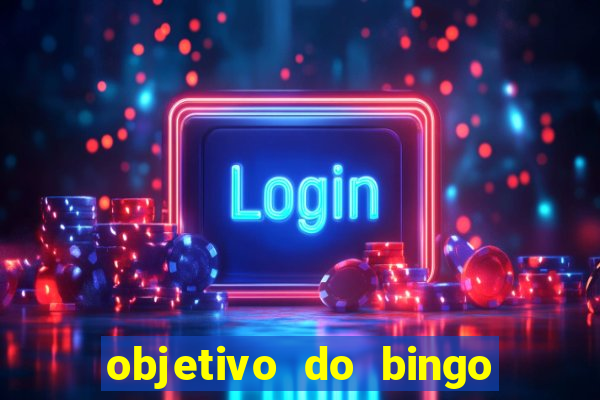 objetivo do bingo de letras