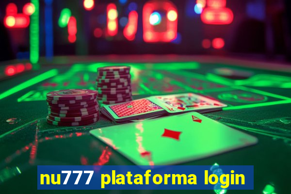 nu777 plataforma login