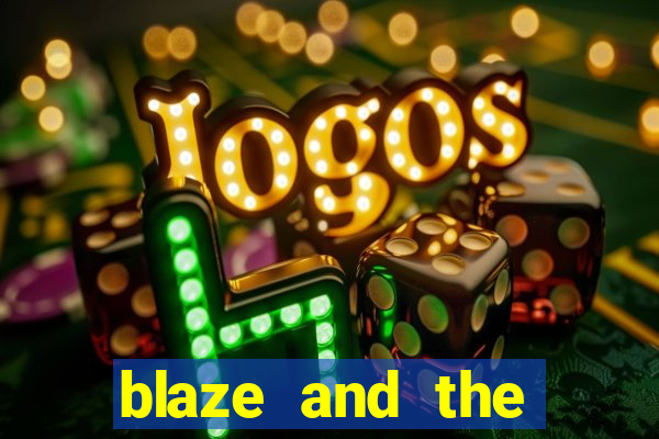 blaze and the monster machines logo font