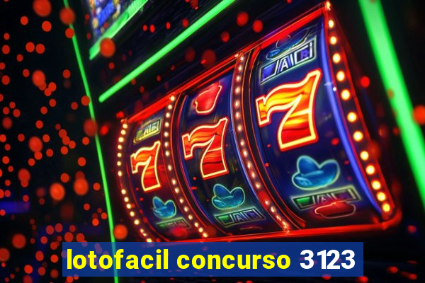 lotofacil concurso 3123