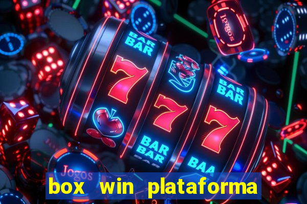 box win plataforma de jogos