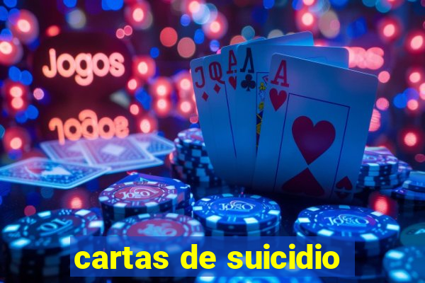 cartas de suicidio