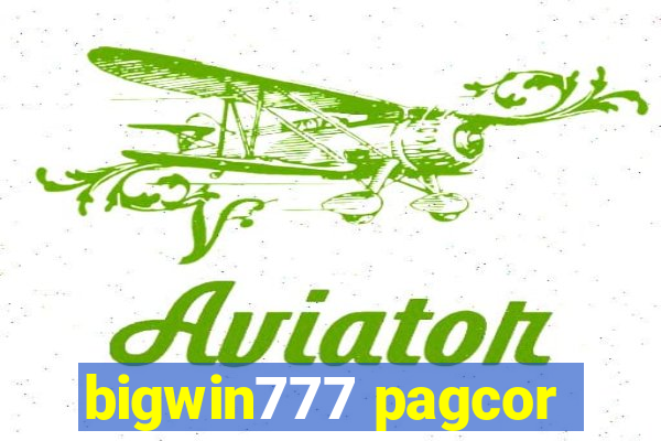 bigwin777 pagcor