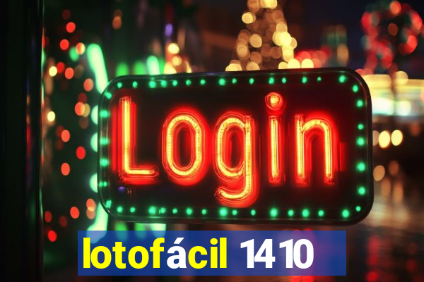 lotofácil 1410