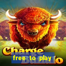 free to play casino games