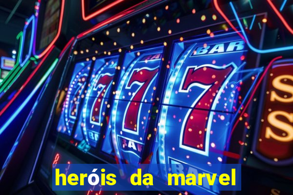 heróis da marvel nomes e fotos