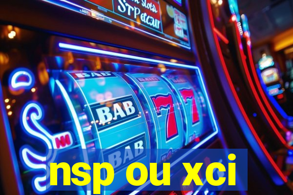 nsp ou xci