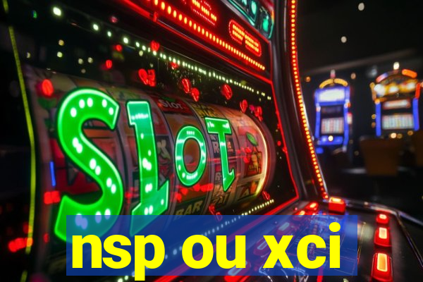 nsp ou xci