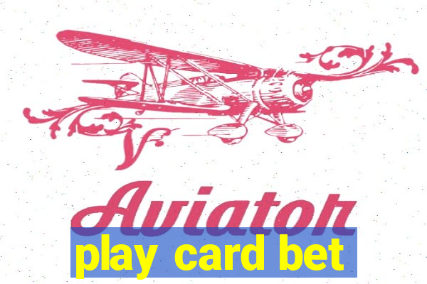 play card bet