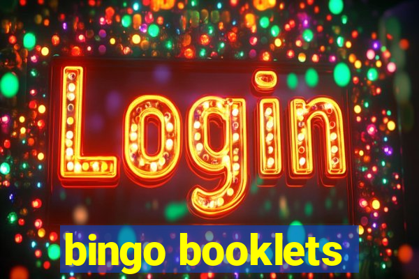 bingo booklets