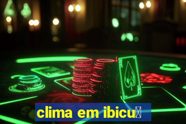 clima em ibicu铆