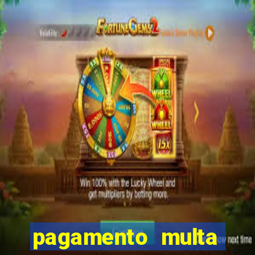 pagamento multa detran mg