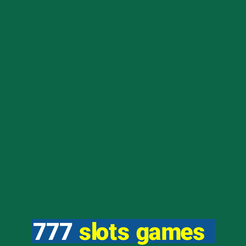 777 slots games