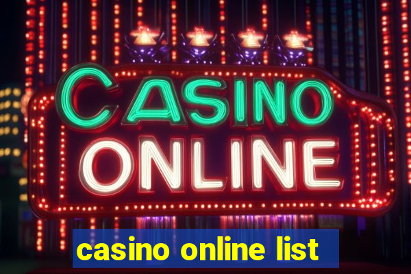 casino online list