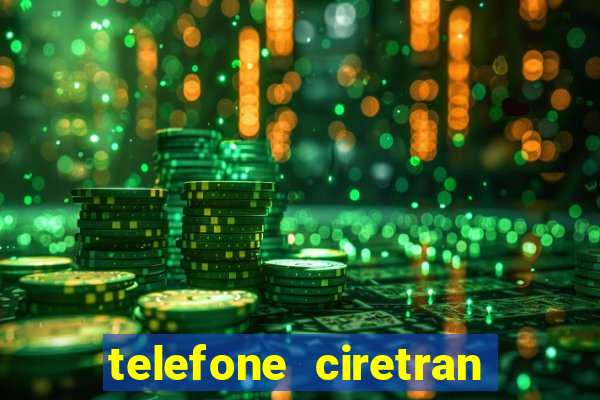 telefone ciretran de cruzeiro sp