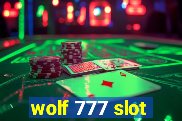 wolf 777 slot