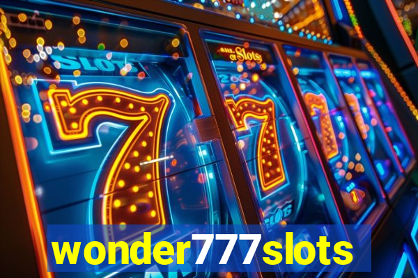 wonder777slots