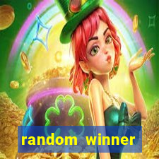 random winner triple play slot