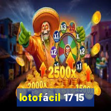 lotofácil 1715