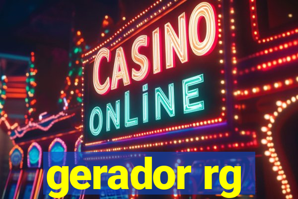 gerador rg