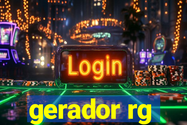 gerador rg