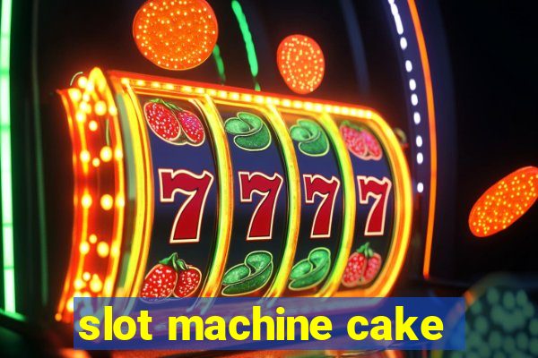 slot machine cake