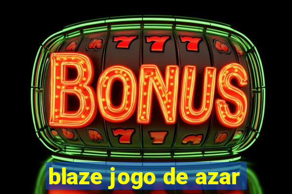 blaze jogo de azar