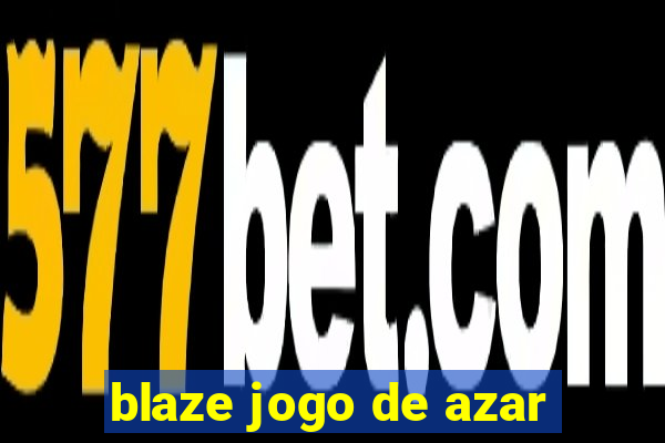 blaze jogo de azar