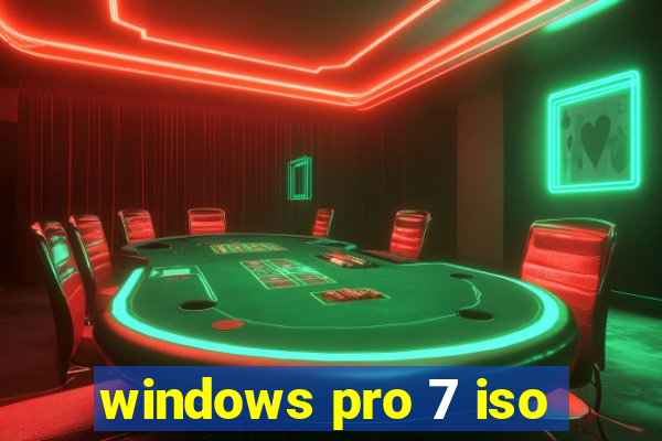 windows pro 7 iso