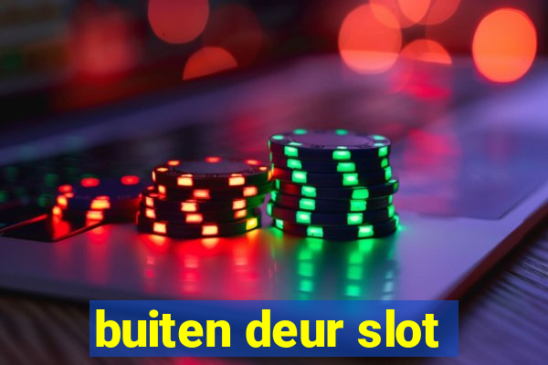 buiten deur slot