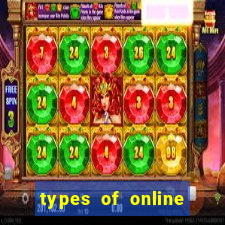 types of online casino games