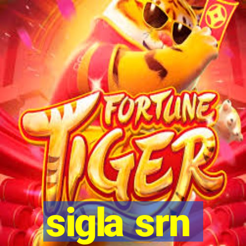 sigla srn