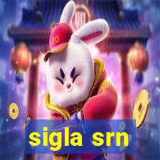 sigla srn