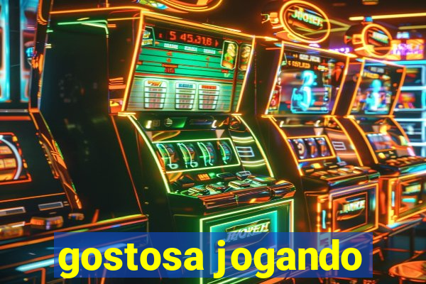 gostosa jogando