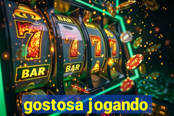 gostosa jogando