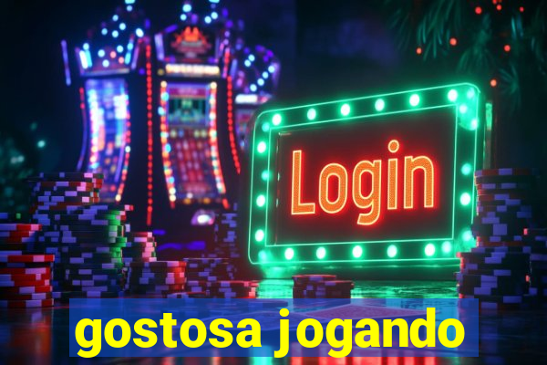 gostosa jogando