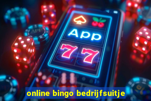 online bingo bedrijfsuitje