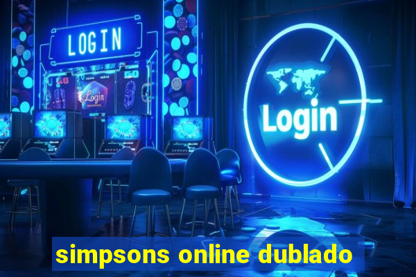 simpsons online dublado