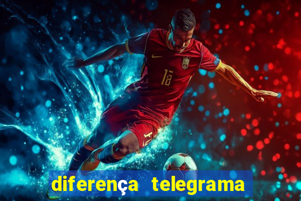 diferença telegrama e carta