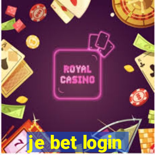 je bet login