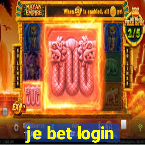 je bet login